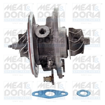 Core assembly, turbocharger